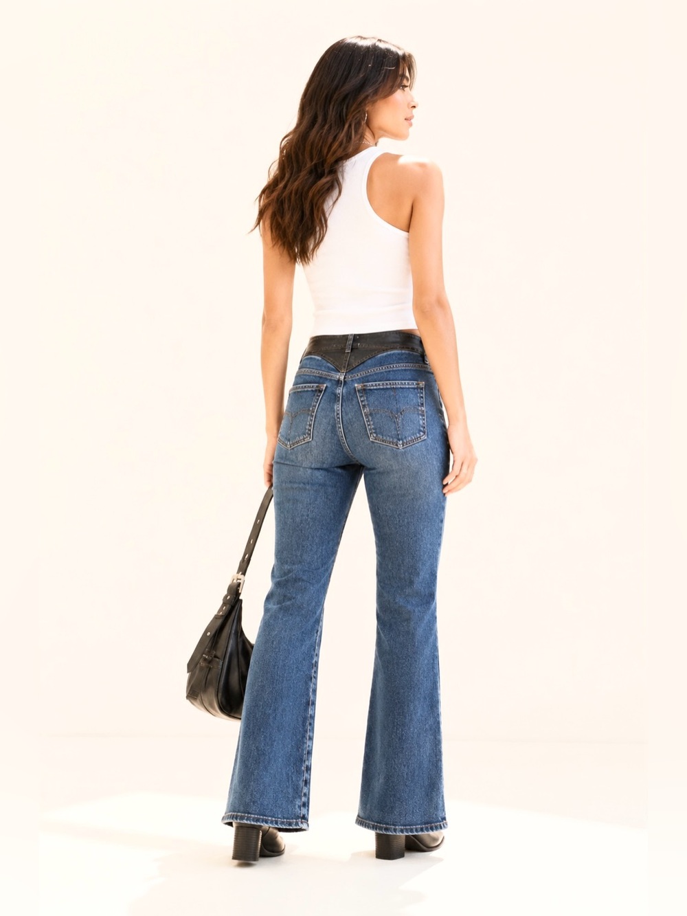 Diesel D-Escription-HS Hemp Denim Flare Jeans Y2K Archive Sz 29